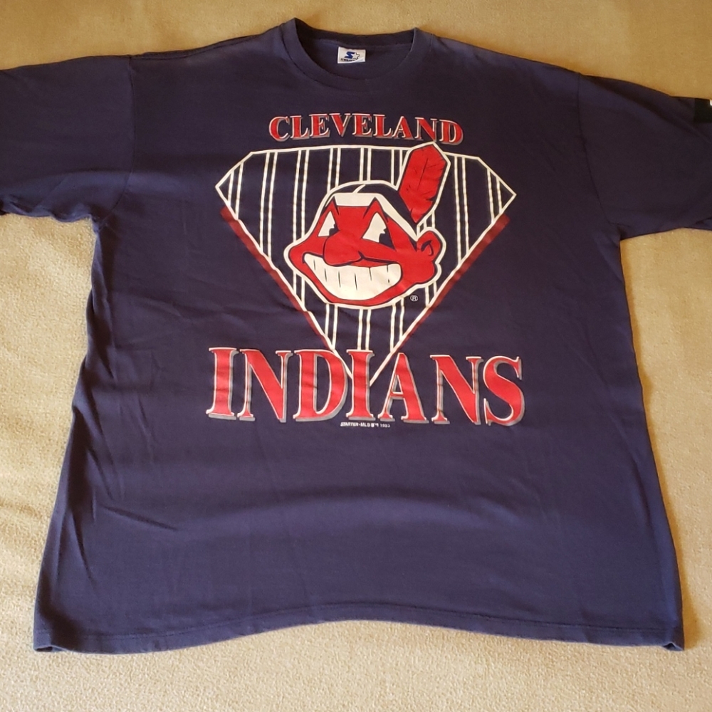 Cleveland Indians StarterTee Shirt, size Large